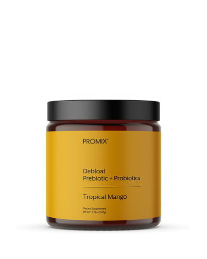Promix Nutrition Debloat Powder for Gut Health, Reduces Bloating,30 Serving Jar