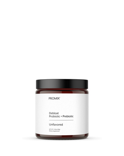 Promix Nutrition Debloat Powder for Gut Health, Reduces Bloating,30 Serving Jar