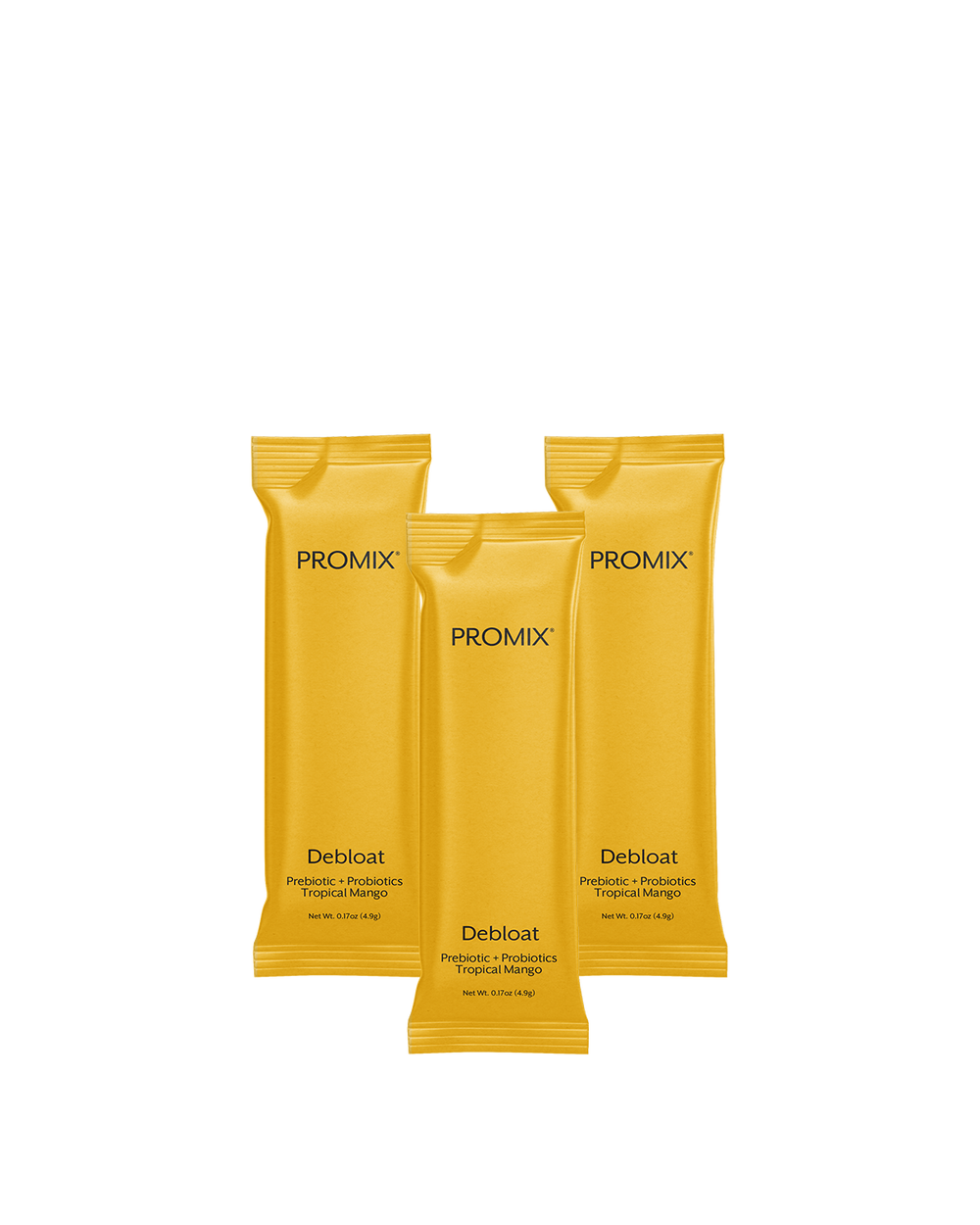 Promix Nutrition Debloat Powder for Gut Health, Reduces Bloating,30 Single Sticks